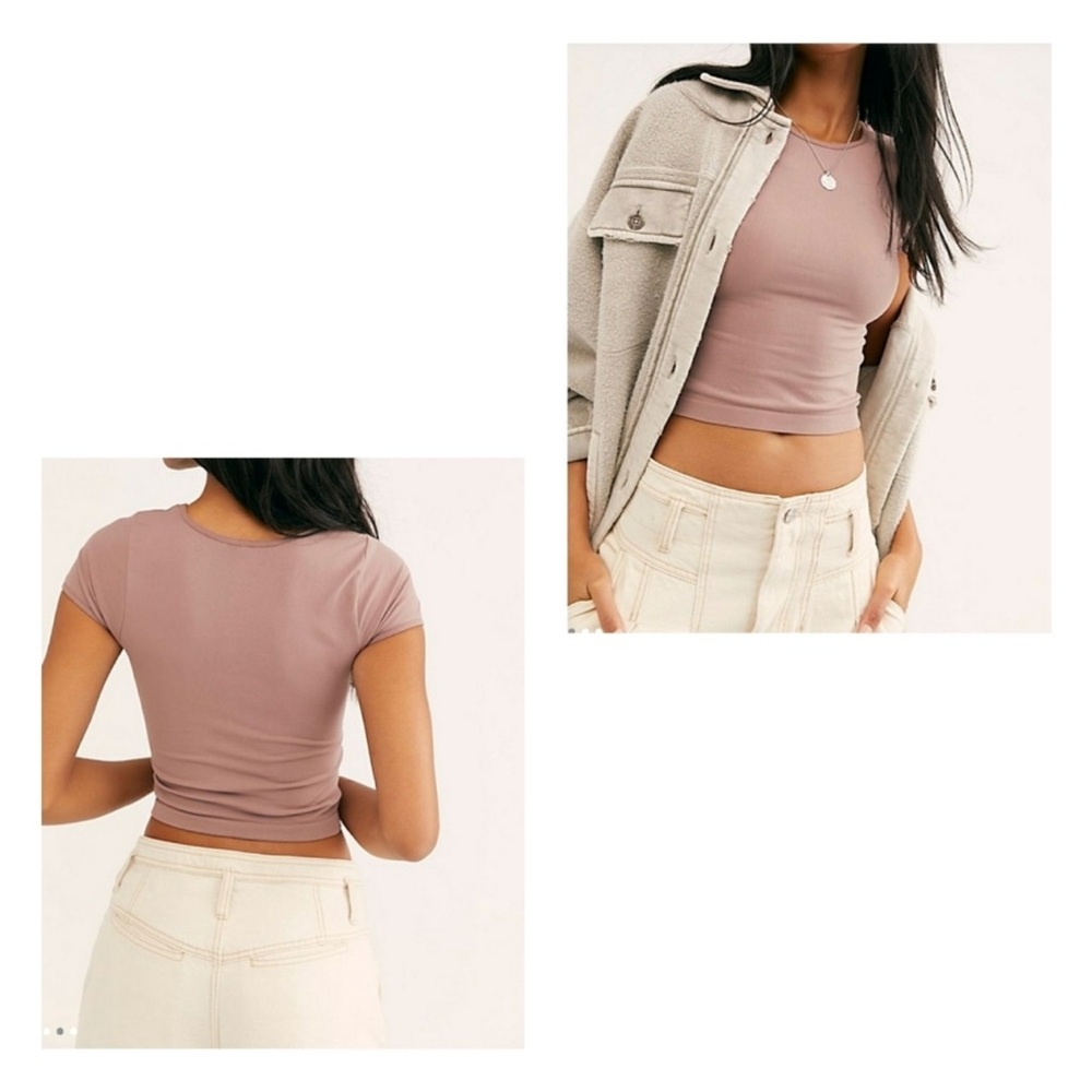 FREE PEOPLE SEAMLESS CAP SLEEVE CAMI